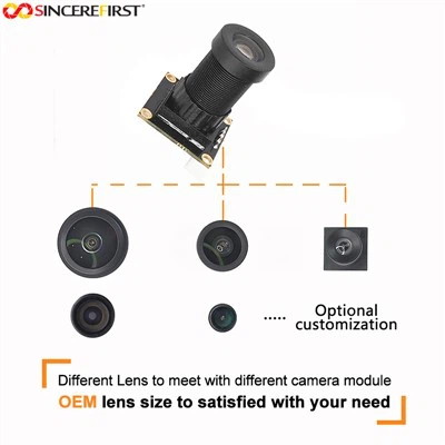 Modulo fotocamera CMOS OV7725 a colori compatto USB 2.0 da 0,3 MP